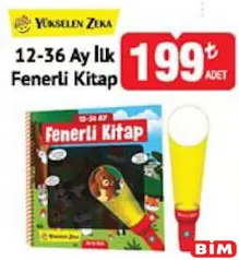 YÜKSELEN ZEKA 12-36 AY İLK FENERLİ KİTAP
